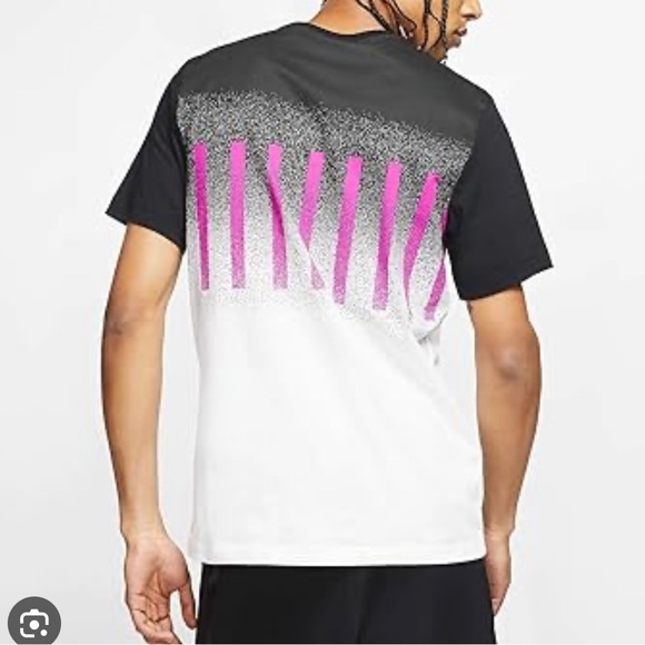 JORDAN TENNIS FADE MENS GRAFIC T-SHIRT SIZE LARGE - Picture 2 of 11